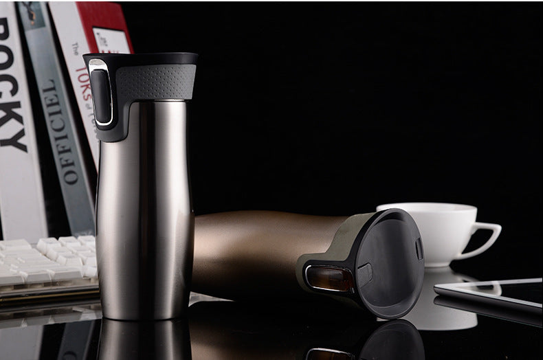 Vacuum Insulated Stainless Steel Travel Mugs Water Flask Thermal Tea Bottle