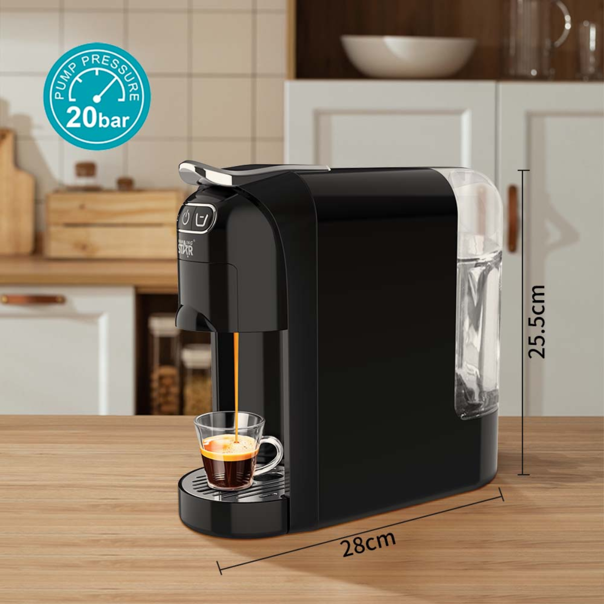 Electric Multi 4 In 1 Capsule Coffee Machine