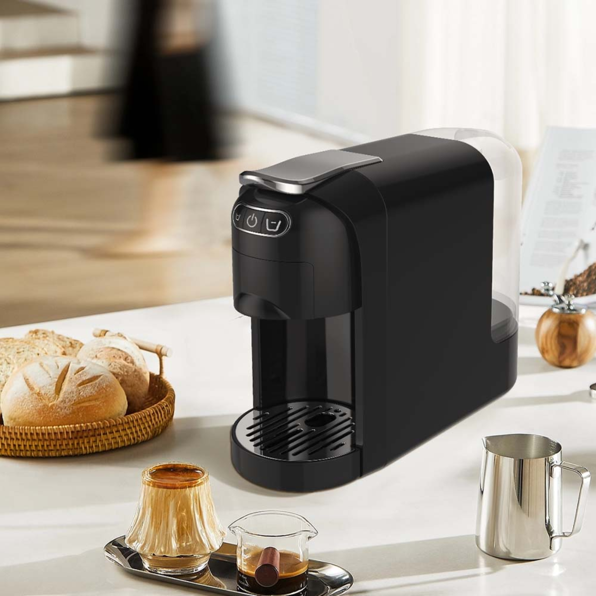 Electric Multi 4 In 1 Capsule Coffee Machine