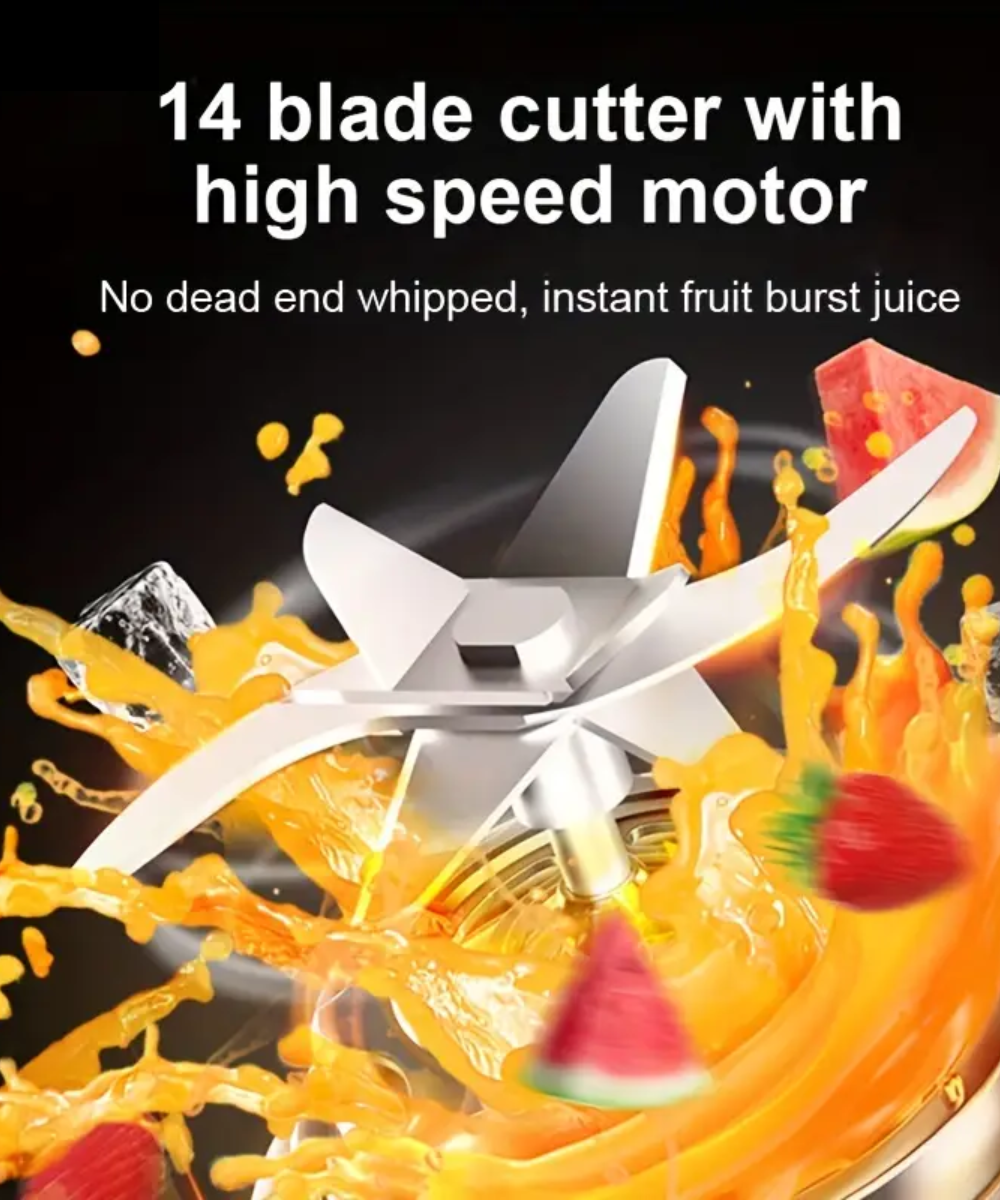 340ML Portable Juicer With Led Screen
