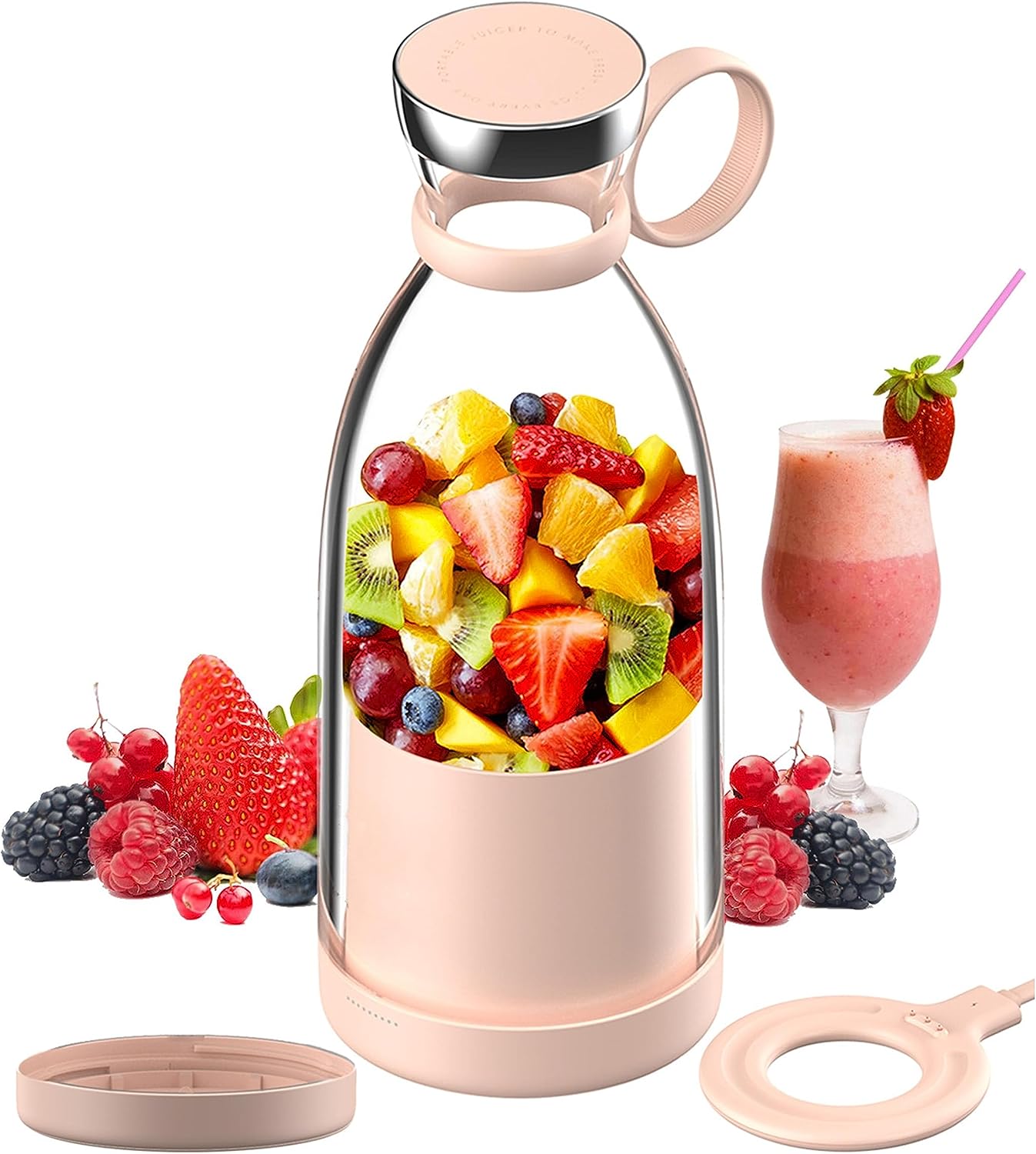 USB-Rechargeable Juicer Bottle 350 ML