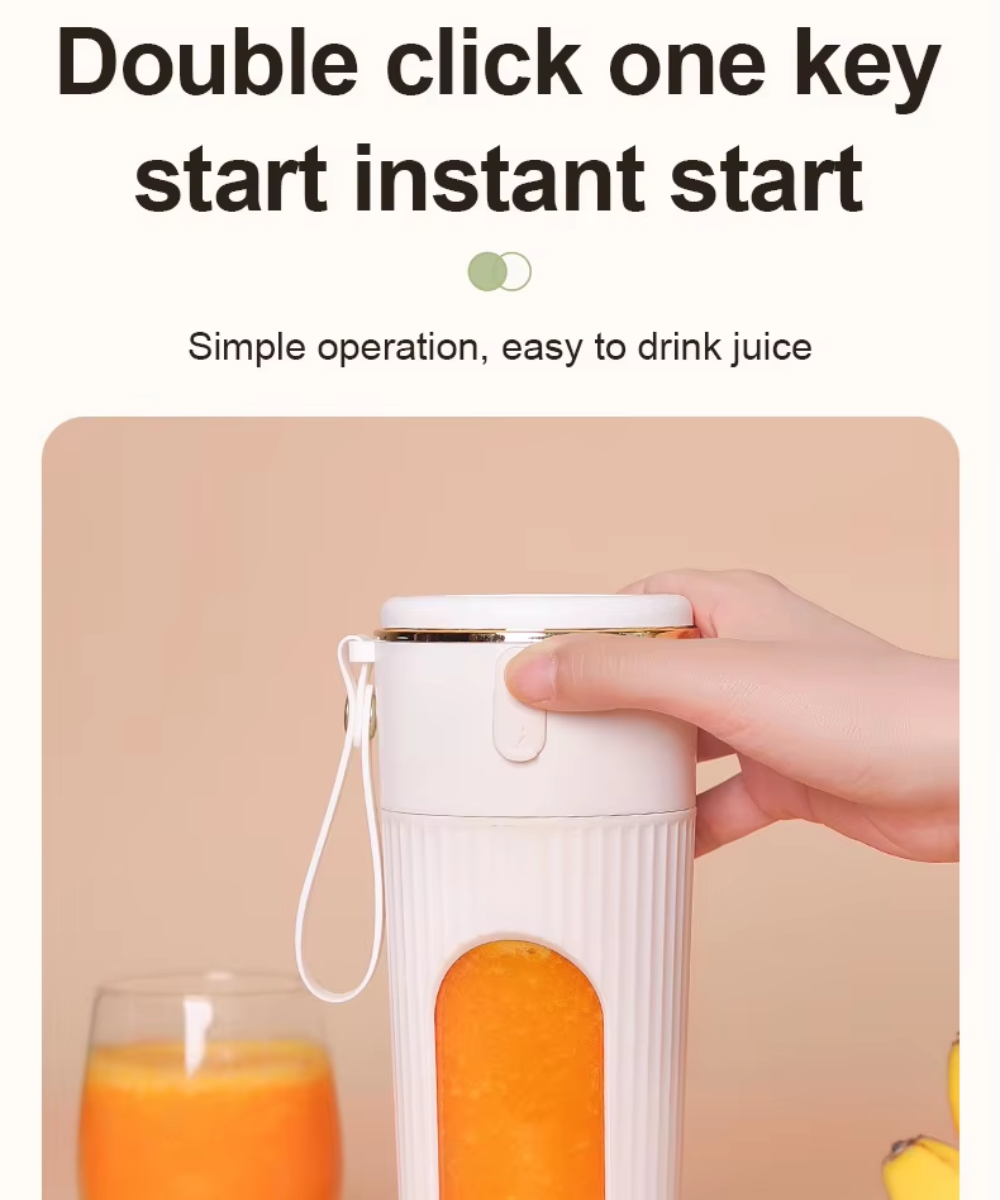 340ML Portable Juicer With Led Screen