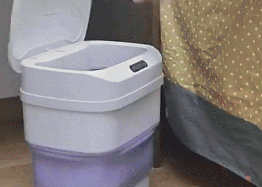 Smart Touchless Folding Trash Can 17.5L Infrared Sensor